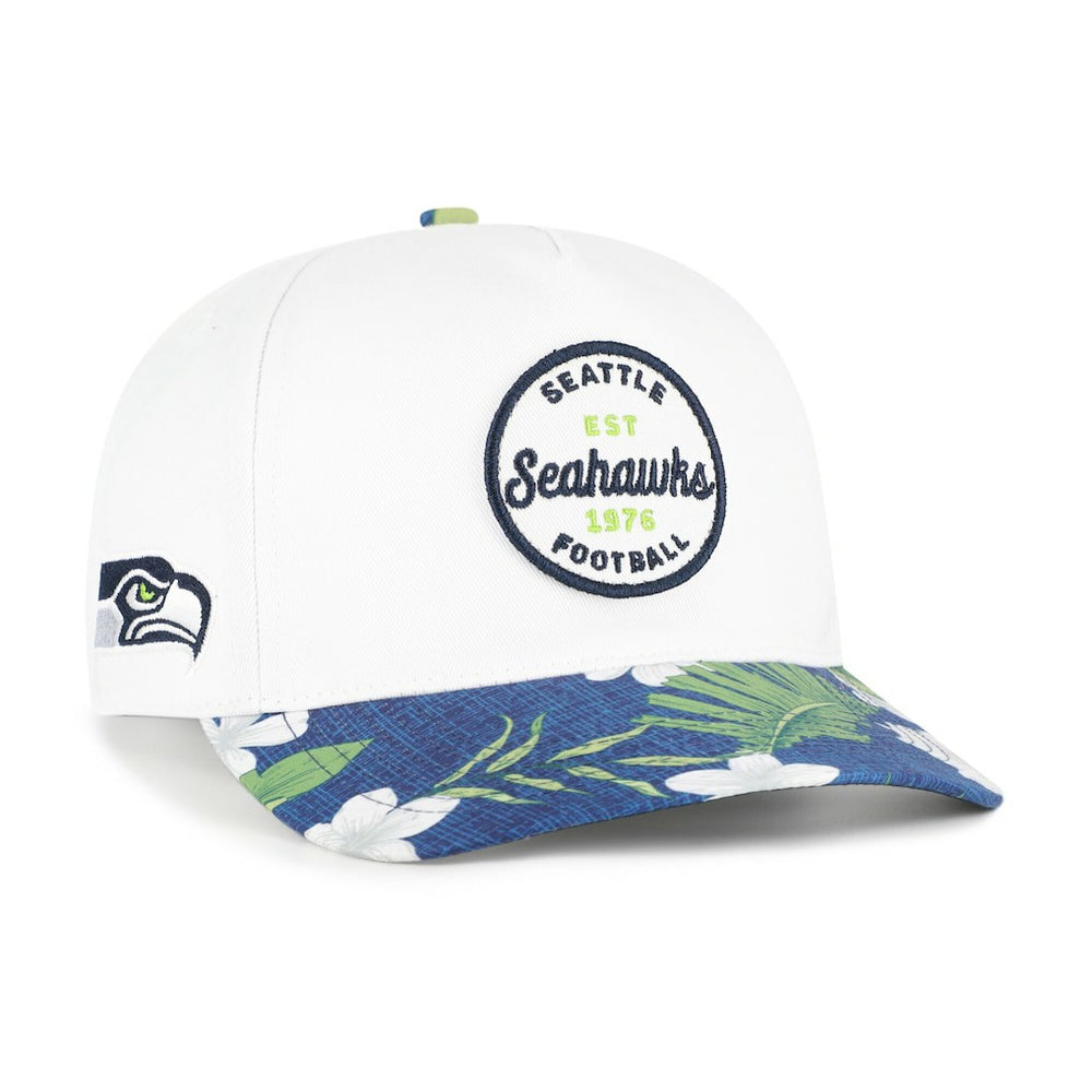 Seattle Seahawks '47 Beach Side Hitch Adjustable Hat - White/College Navy - 47 brand