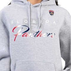 Florida Panthers G-III 4Her by Carl Banks Women's Shadow Logo Fleece Hoodie - Gray | NHL discount