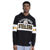 Pittsburgh Steelers Starter Fullback Jersey Hoodie - Black - NFL