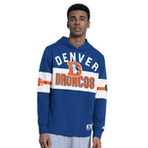 Denver Broncos Starter Fullback Jersey Hoodie - Blue - NFL