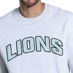 Detroit Lions Starter Faceoff Fleece Sweatshirt - Ash - NFL