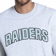 Las Vegas Raiders Starter Faceoff Fleece Sweatshirt - Ash - NFL