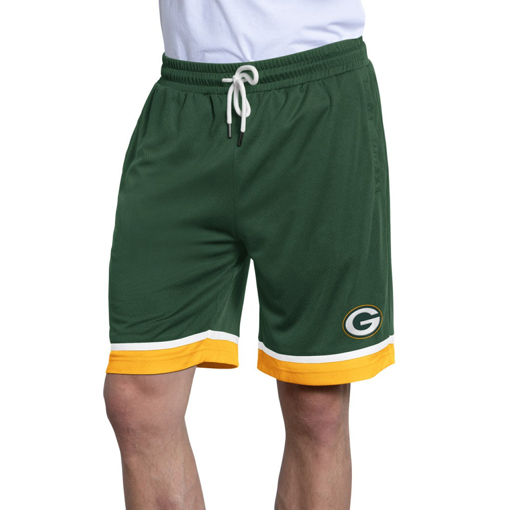Green Bay Packers Starter Power Play Mesh Shorts - Green - NFL