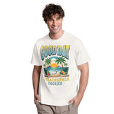 Philadelphia Eagles Margaritaville Good Day T-Shirt - Cream - NFL