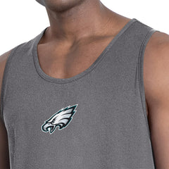 Philadelphia Eagles MSX by Michael Strahan Energy Tank Top - Charcoal - NFL