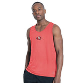 San Francisco 49ers MSX by Michael Strahan Energy Scoop Neck Tank Top - Red - NFL