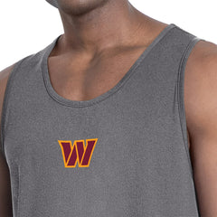 Washington Commanders MSX by Michael Strahan Energy Tank Top - Charcoal - NFL