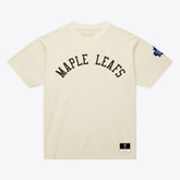 Toronto Maple Leafs Mitchell & Ness Unisex Arched Team T-Shirt - Cream | NHL discount