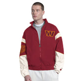 Washington Commanders Starter The Gust Full-Zip Hooded Jacket - Burgundy - NFL