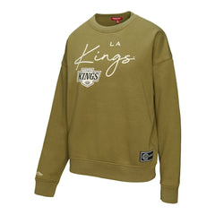 Los Angeles Kings Mitchell & Ness Women's Fleece Sweatshirt - Hunter Green | NHL online