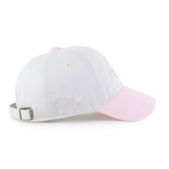 Dallas Cowboys '47 Women's Gelato Two-Tone Clean Up Adjustable Hat - White - 47 brand