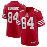 Kendrick Bourne San Francisco 49ers Team Game Jersey - Scarlet - Nike