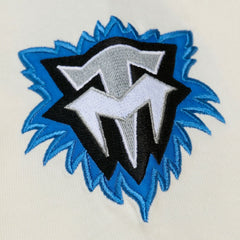 Mitchell & Ness Minnesota Timberwolves Hardwood Classics Chainstitch Premium T-Shirt Cream