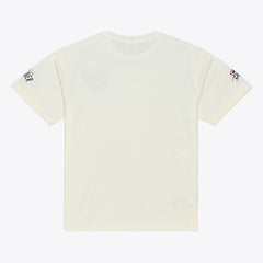 Mitchell & Ness Oklahoma City Thunder Hardwood Classics Chainstitch Premium T-Shirt Cream