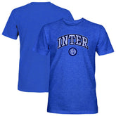 Inter Milan 1863FC Athletic Wordmark Vintage Tri-Blend T-Shirt Blue