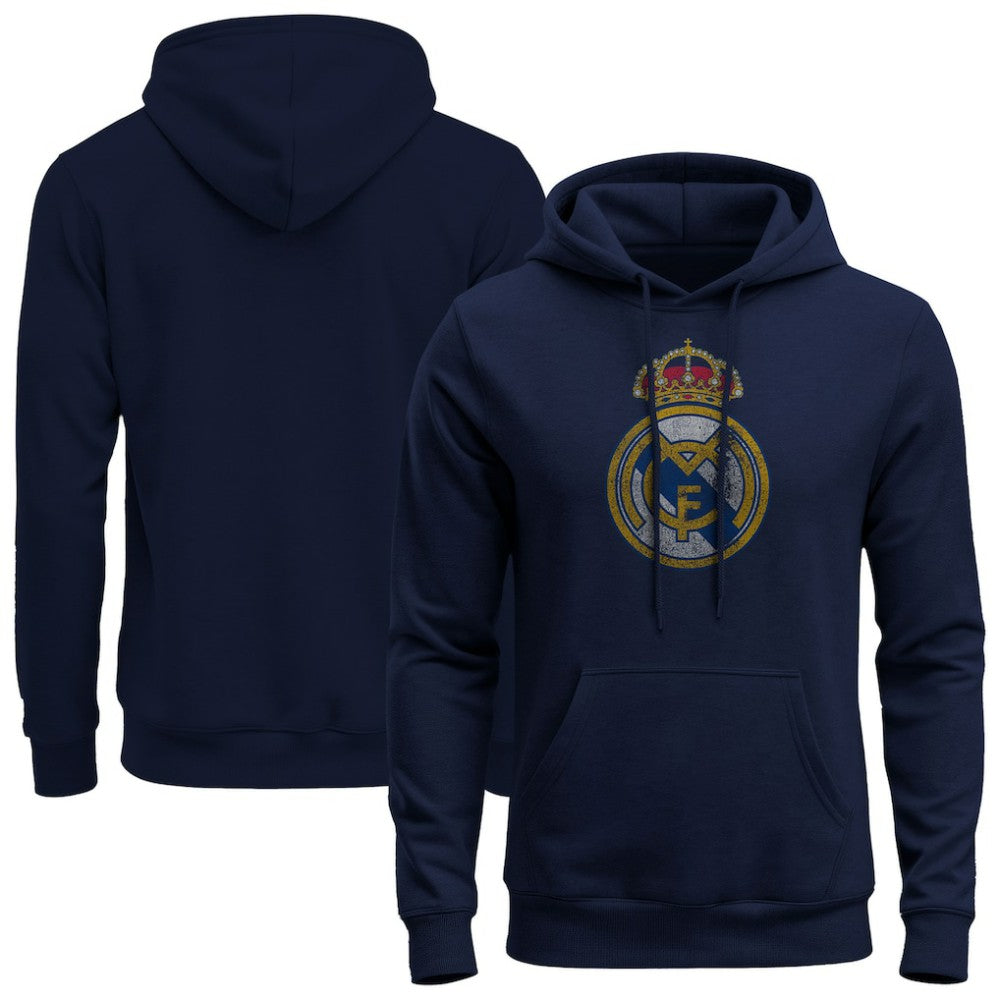 Real Madrid 1863FC Color Badge Fleece Hoodie Navy