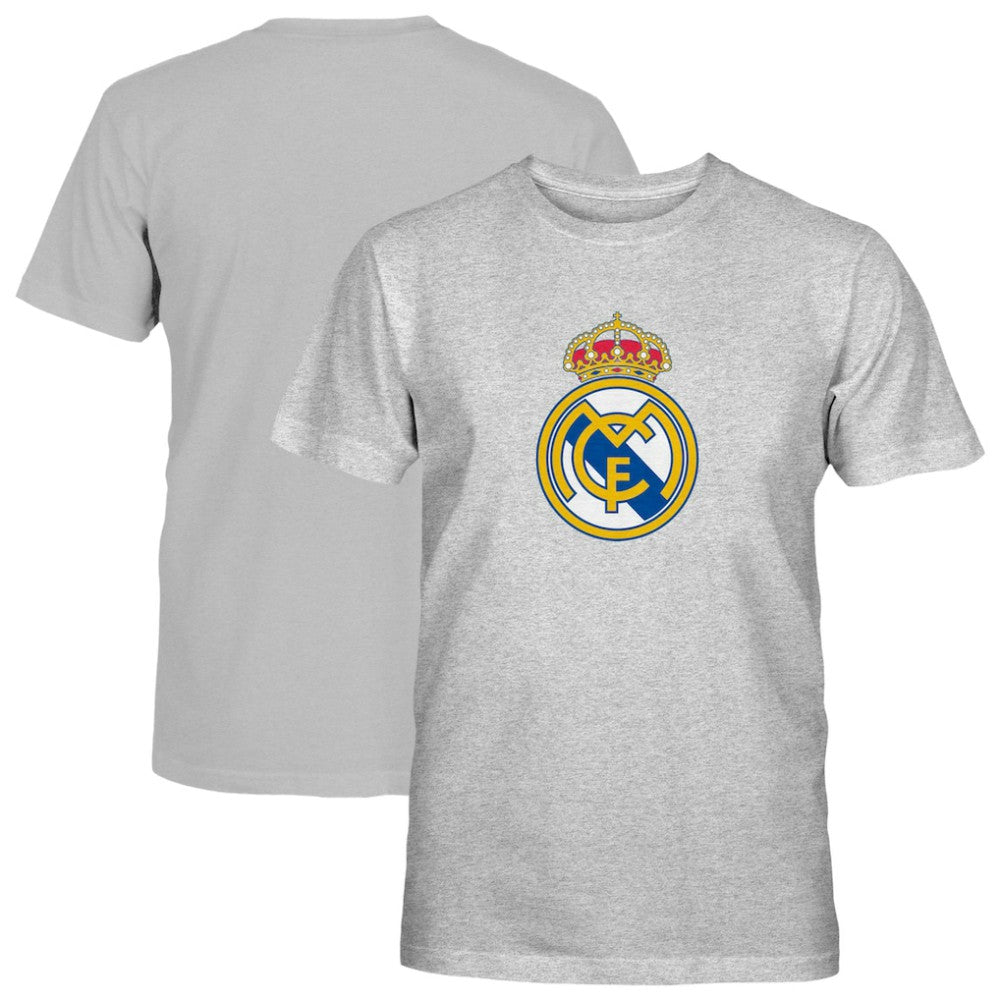 Real Madrid 1863FC Youth Color Badge T-Shirt Gray