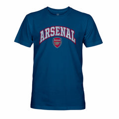 Arsenal 1863FC Wordmark Cotton T-Shirt Blue