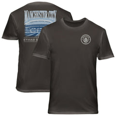 Manchester City 1863FC Wordmark Cotton T-Shirt Gray
