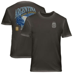 Argentina National Team 1863FC Wordmark Cotton T-Shirt Gray