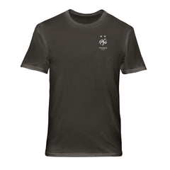 France National Team 1863FC Wordmark Cotton T-Shirt Gray