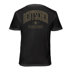 Germany National Team 1863FC Back Wordmark Soft Wash T-Shirt Black