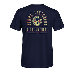 Club America 1863FC True To Glory Heavyweight T-Shirt Navy