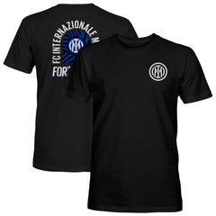 Inter Milan 1863FC True To Glory Heavyweight T-Shirt Black