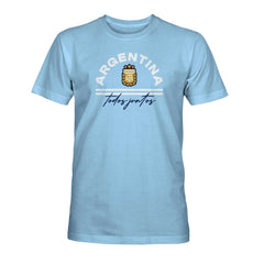 Argentina National Team 1863FC Team Arch T-Shirt Light Blue