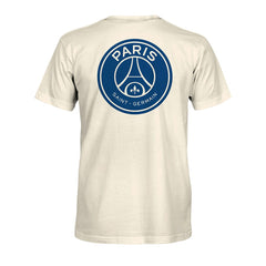 Paris Saint-Germain 1863FC Big Logo Heavyweight T-Shirt Cream