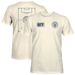 Manchester City 1863FC Own the Pitch Heavyweight T-Shirt Cream