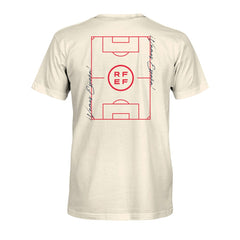 Spain National Team 1863FC Own the Pitch Heavyweight T-Shirt Cream