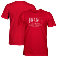 France National Team 1863FC Fiers D'etre Bleus T-Shirt Red