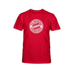Bayern Munich 1863FC Youth Mono Badge T-Shirt Crimson