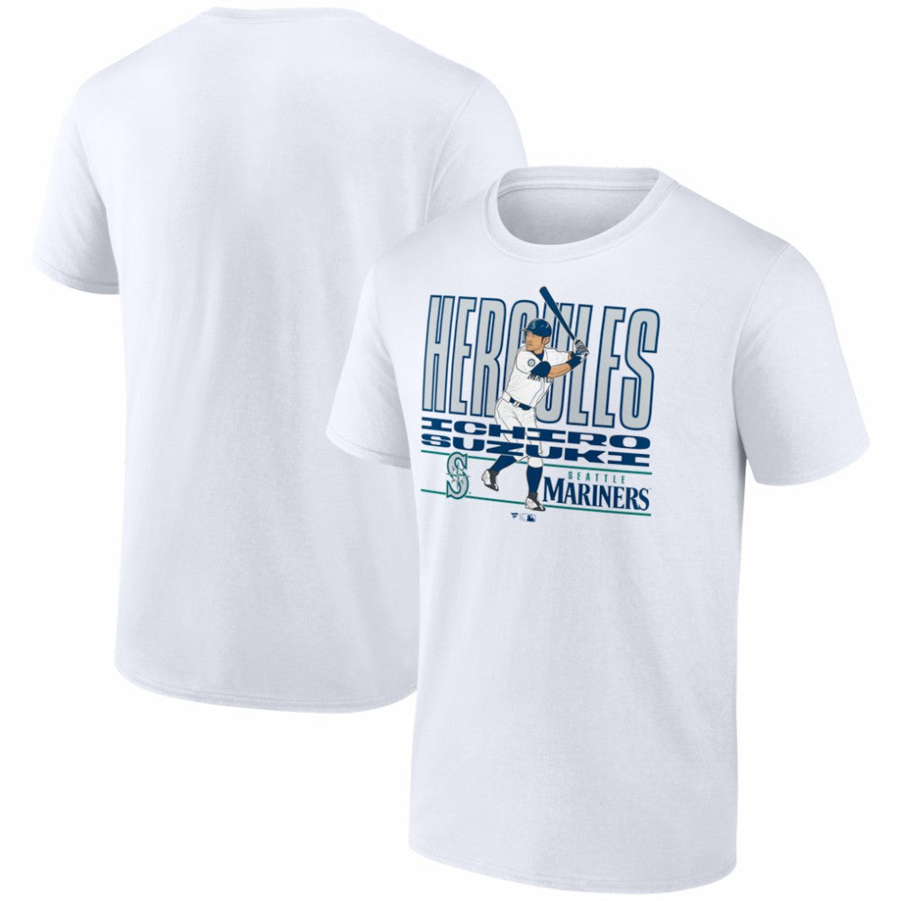 Ichiro Suzuki Seattle Mariners Cooperstown Player T-Shirt Discount