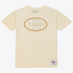 Jerry Rice San Francisco 49ers Sandman Name & Number T-Shirt - Cream - Mitchell & Ness