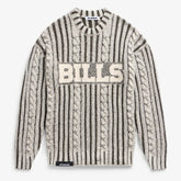 Buffalo Bills Off Season x NFL Unisex Cable Knit Sweater - Cream/Gray - NFL