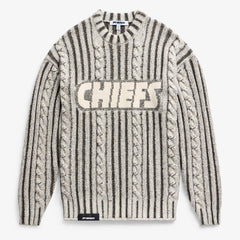 Kansas City Chiefs Off Season x NFL Unisex Cable Knit Sweater - Cream/Gray - NFL
