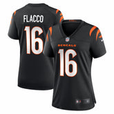 Joe Flacco Cincinnati Bengals Women's Team Game Jersey - Black - Nike