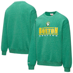 Mitchell & Ness Boston Celtics Throw It Back Fleece Sweatshirt Green