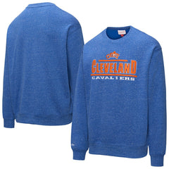 Mitchell & Ness Cleveland Cavaliers Throw It Back Fleece Sweatshirt Royal