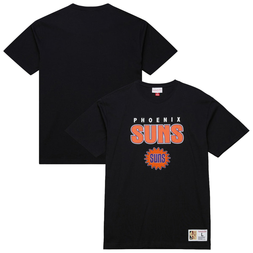 Mitchell & Ness Phoenix Suns Hardwood Classics Throw It Back Premium T-Shirt Black