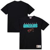 Mitchell & Ness Memphis Grizzlies Hardwood Classics Throw It Back Premium T-Shirt Black
