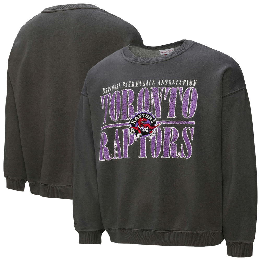 Mitchell & Ness Toronto Raptors NBA Downtown Collection Fleece Sweatshirt Black
