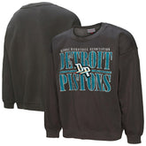 Mitchell & Ness Detroit Pistons NBA Downtown Collection Fleece Sweatshirt Black