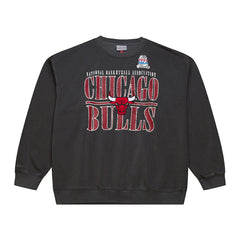 Mitchell & Ness Chicago Bulls NBA Downtown Collection Fleece Sweatshirt Black