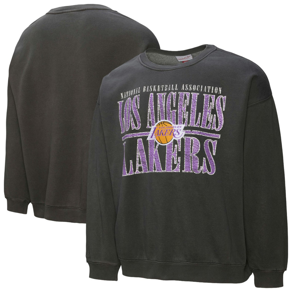 Mitchell & Ness Los Angeles Lakers NBA Downtown Collection Fleece Sweatshirt Black