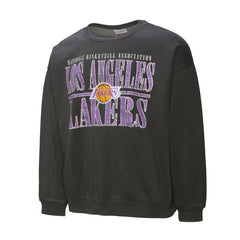 Mitchell & Ness Los Angeles Lakers NBA Downtown Collection Fleece Sweatshirt Black
