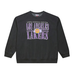 Mitchell & Ness Los Angeles Lakers NBA Downtown Collection Fleece Sweatshirt Black