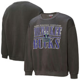 Mitchell & Ness Milwaukee Bucks NBA Downtown Collection Fleece Sweatshirt Black